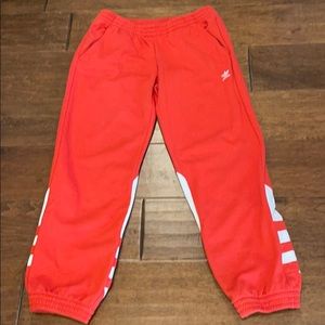 Adidas original large logo sweatpants